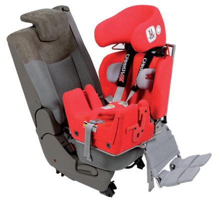 Volledig beeld van: Autostoel aangepaste autostoelen voor kinderen met een beperking