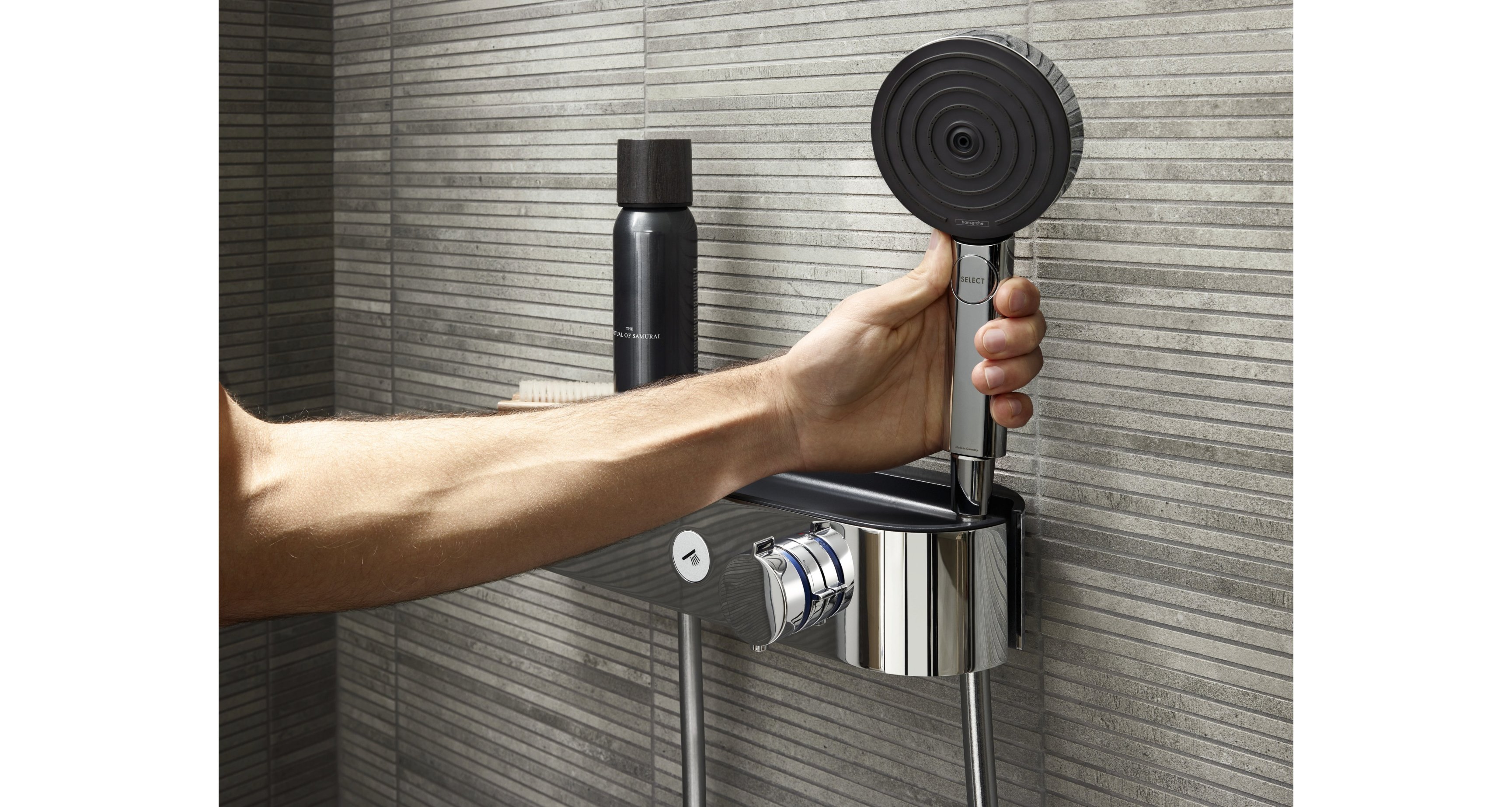 Volledig beeld van: ShowerTablet Select 400 met drukknop