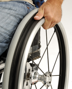 Volledig beeld van: FlexRim rolstoelwielen