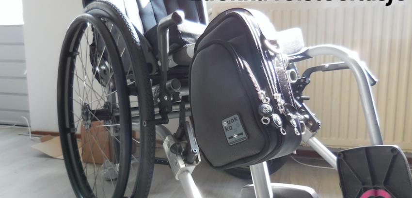 Volledig beeld van: Quokka rolstoeltasje